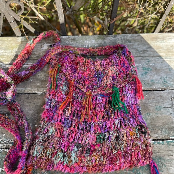 Kathmandu Bags Kathmandu Recycled Silk Festival Crossbody Bag Poshmark